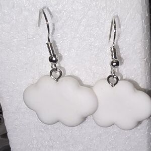 White Cloud Earrings